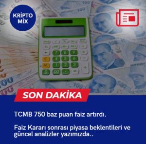 TCMB faiz kararı sonrası piyasa analizleri