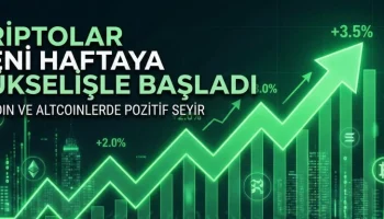 bitcoin haftaya yükselişle başladı