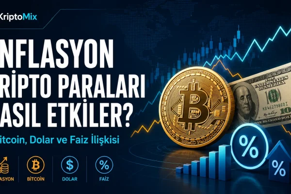 Enflasyon Kripto Paraları Nasıl Etkiler? Bitcoin, Dolar ve Faiz İlişkisi